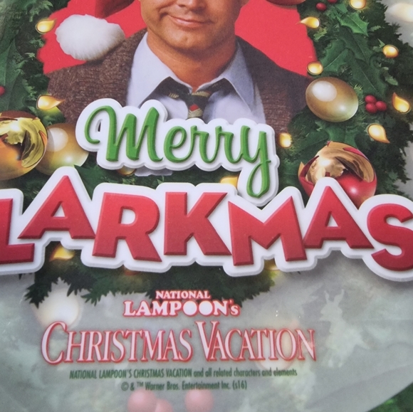 National Lampoon's Christmas Vacation Merry Clarkmas Serving Plate - Picture 4 of 4